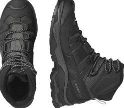 Salomon Hiking Shoes & Boots|Hiking Boots-Mens Quest 4 GTX Boots - Magnet-Black-Quarry