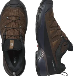 Salomon Hiking Shoes & Boots|Walking Shoes-Mens X Ultra 360 LTR GTX Shoes - Dark Earth-Delicioso-Sharkskin
