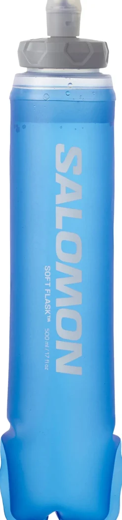 Salomon Water Bottles-Soft Flask - 500Ml - Clear Blue