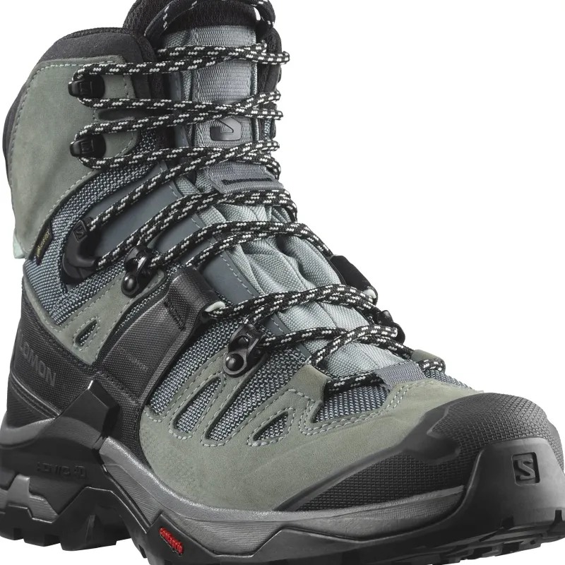 Salomon Hiking Shoes & Boots|Hiking Boots-Womens Quest 4 GTX Boots - Slate-Trooper-Opal Blue