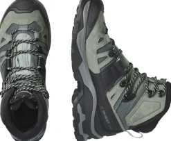 Salomon Hiking Shoes & Boots|Hiking Boots-Womens Quest 4 GTX Boots - Slate-Trooper-Opal Blue