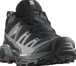 Salomon Hiking Shoes & Boots|Walking Shoes-Womens X Ultra 360 GTX Shoes - Black-Plum Kitten-Shale
