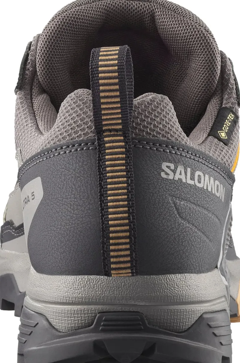Salomon Hiking Shoes & Boots|Walking Shoes-Womens X Ultra 5 GTX Shoe - Plum Kitten-Nine Iron-Soft Clay