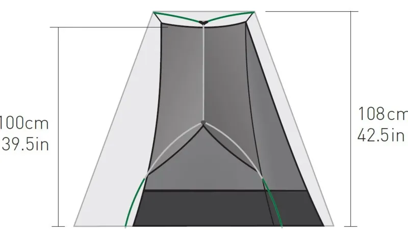 Sea To Summit Backpacking & Lightweight Tents-Alto TR1 PLUS Tent Package - Green