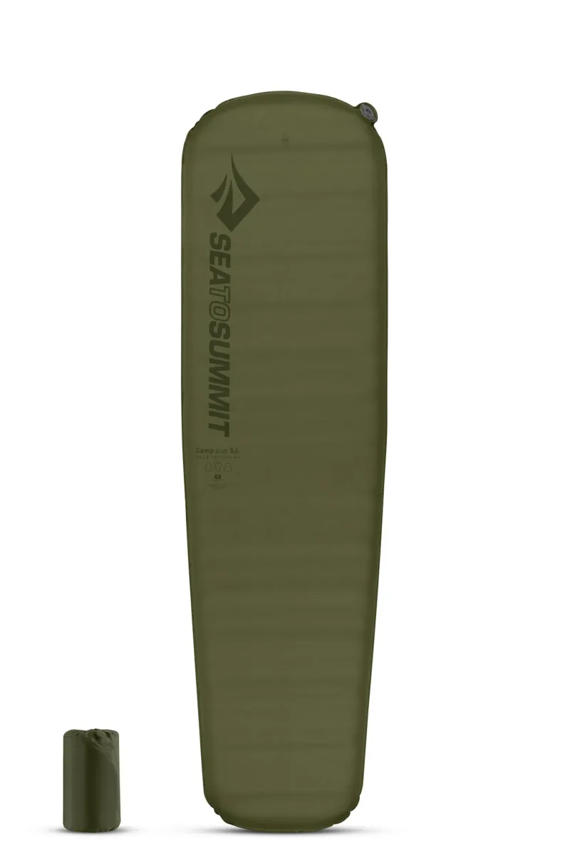 Sea To Summit Backpacking & Lightweight Sleeping Mats-Camp Plus Self Inflating Mat - Regular