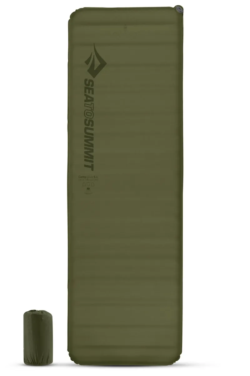 Sea To Summit Backpacking & Lightweight Sleeping Mats-Camp Plus Self Inflating Mat Rectangular - Large