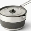 Sea To Summit Pots, Pans & Kettles-Detour Stainless Steel Collapsible Pouring Pot - 1.8L