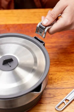 Sea To Summit Pots, Pans & Kettles-Detour Stainless Steel Collapsible Pouring Pot - 1.8L
