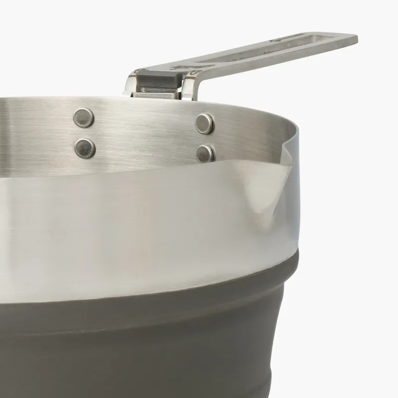 Sea To Summit Pots, Pans & Kettles-Detour Stainless Steel Collapsible Pouring Pot - 1.8L