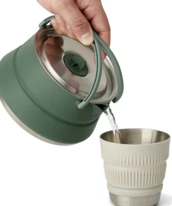 Sea To Summit Pots, Pans & Kettles-Detour Stainless Steel Collapsible Kettle - 1.6L