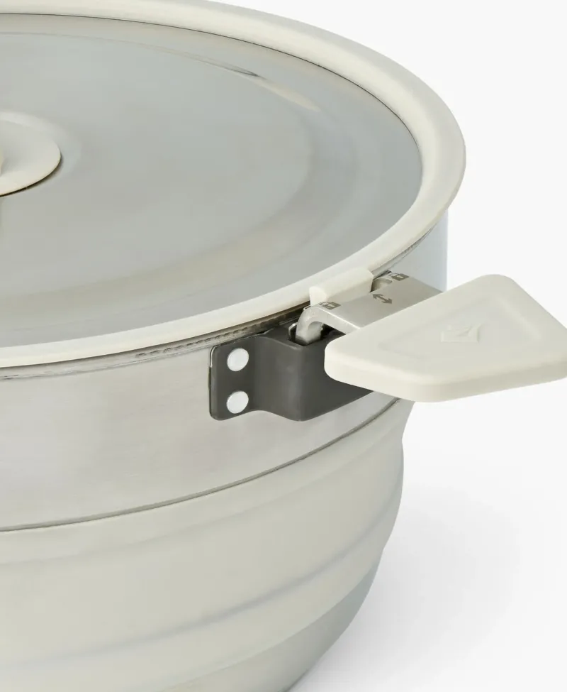 Sea To Summit Pots, Pans & Kettles-Detour Stainless Steel Collapsible Pot - 5L