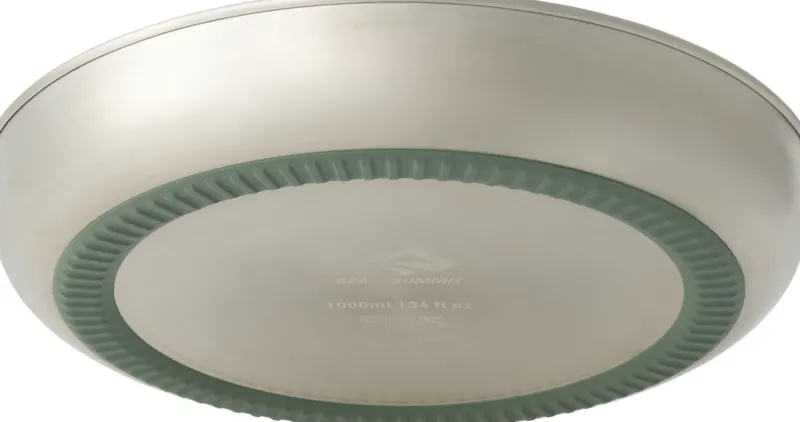 Sea To Summit Plates, Bowls, Cups & Utensils-Detour Stainless Steel Plate - Laurel Wreath