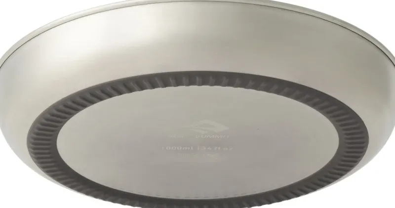 Sea To Summit Plates, Bowls, Cups & Utensils-Detour Stainless Steel Plate - Beluga