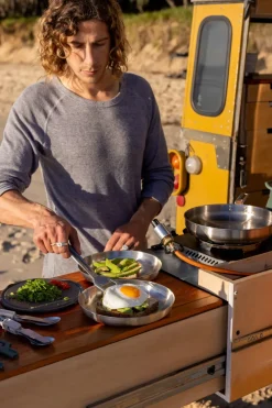 Sea To Summit Plates, Bowls, Cups & Utensils-Detour Stainless Steel Plate - Moonstruck