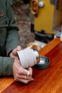 Sea To Summit Plates, Bowls, Cups & Utensils-Detour Stainless Steel Collapsible Mug - Beluga