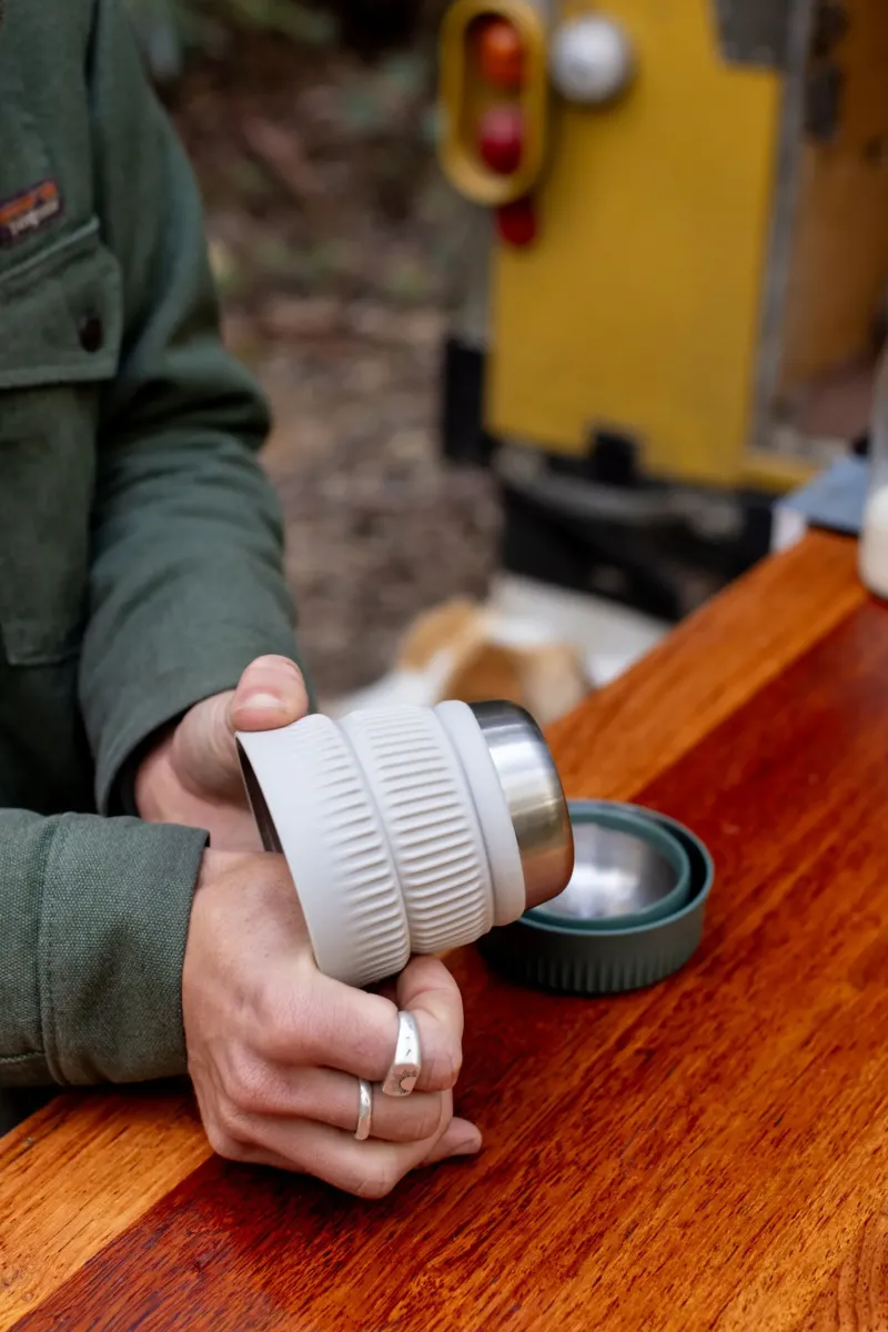 Sea To Summit Plates, Bowls, Cups & Utensils-Detour Stainless Steel Collapsible Mug - Beluga