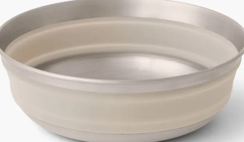 Sea To Summit Plates, Bowls, Cups & Utensils-Detour Stainless Steel Collapsible Bowl - M - Moonstruck