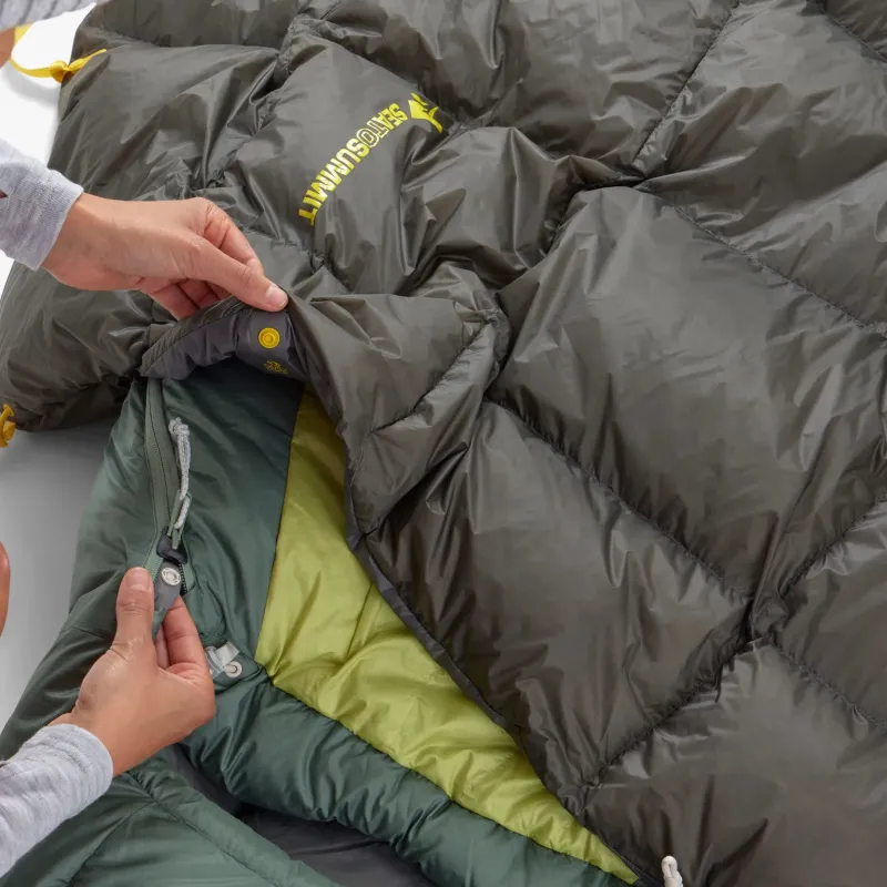 Sea To Summit Backpacking & Lightweight Sleeping Bags-Ember 7C Down Sleeping Quilt - Regular