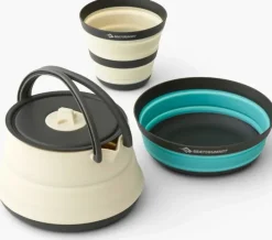 Sea To Summit Pots, Pans & Kettles-Frontier UL Collapsible Kettle Cook Set - 1P - 3 Piece