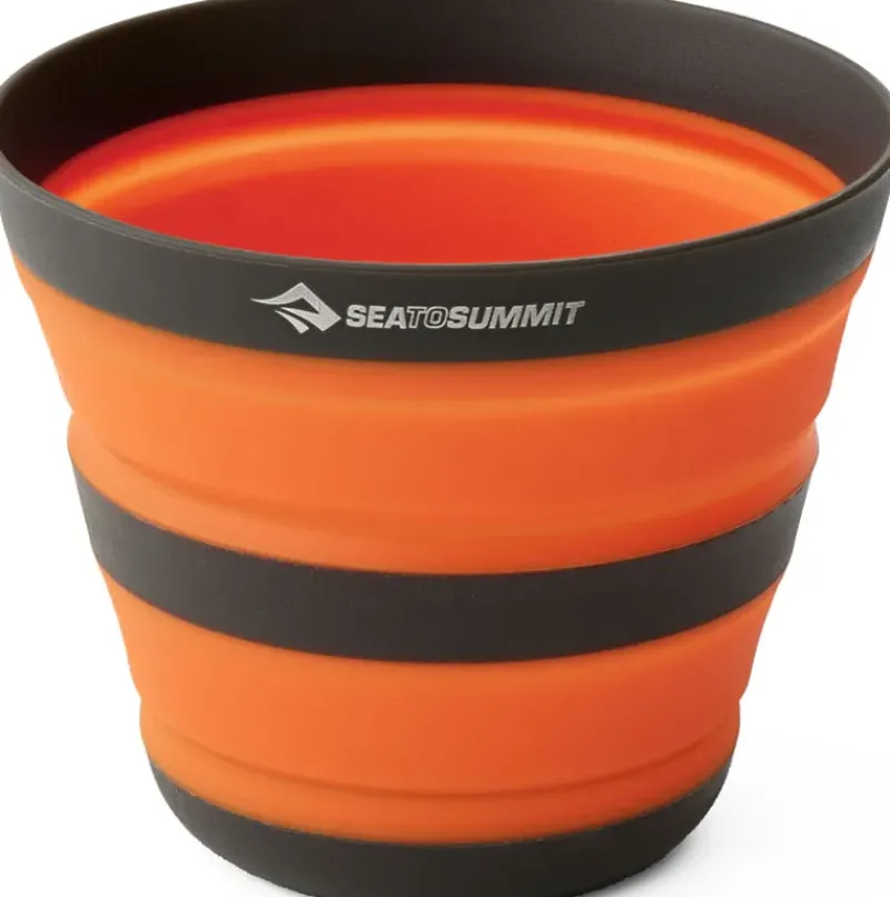 Sea To Summit Plates, Bowls, Cups & Utensils-Frontier UL Collapsible Cup - Puffin Bill Orange