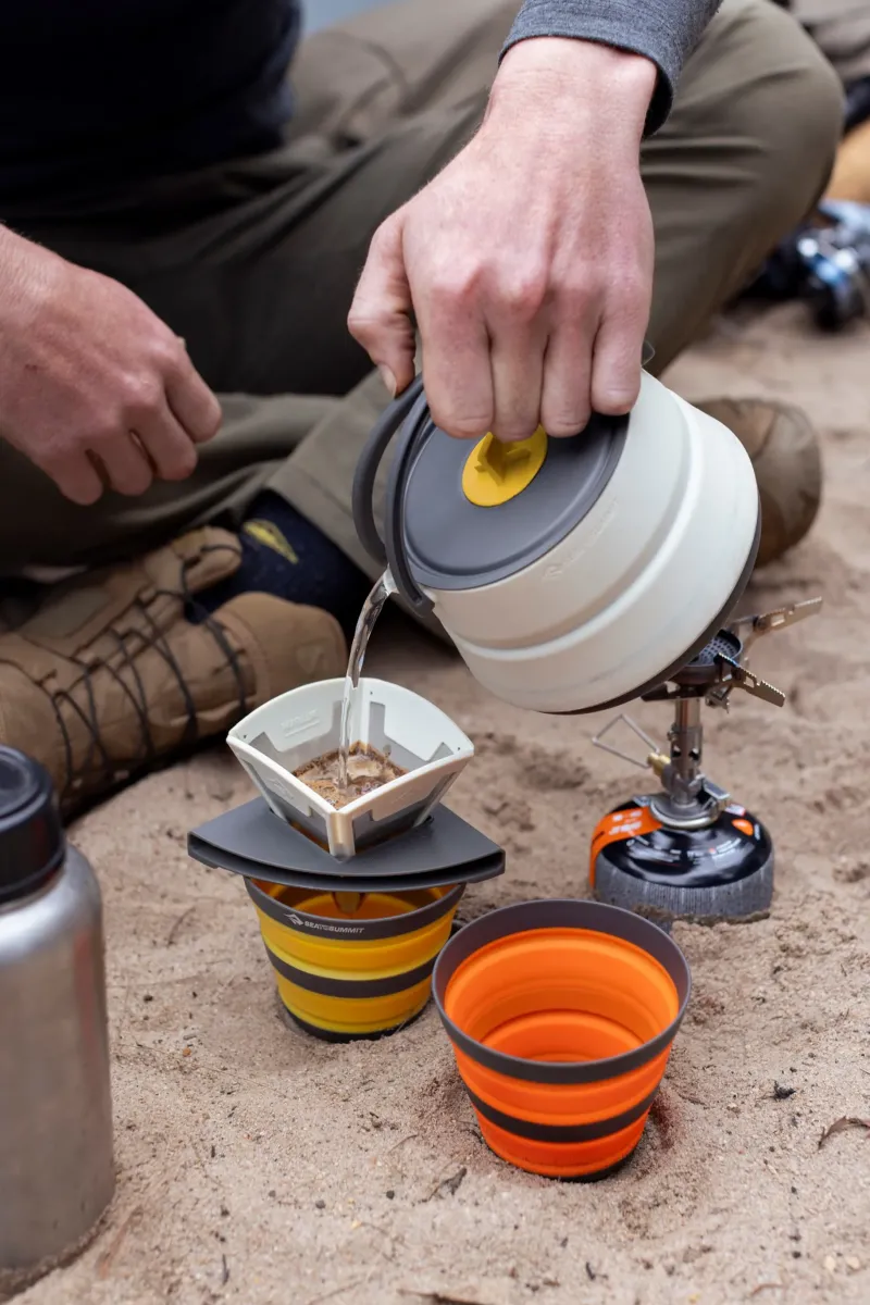 Sea To Summit Plates, Bowls, Cups & Utensils-Frontier UL Collapsible Cup - Puffin Bill Orange