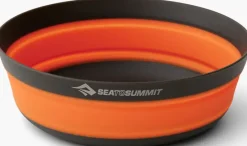Sea To Summit Plates, Bowls, Cups & Utensils-Frontier UL Collapsible Bowl - M - Puffin Bill Orange
