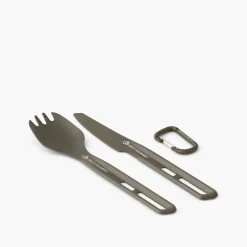 Sea To Summit Plates, Bowls, Cups & Utensils-Frontier UL Cutlery Set - 2 Piece Spork and Knife