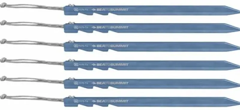 Sea To Summit Tent Pegs-Ground Control Light Tent Pegs - 6 Pack