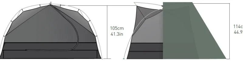 Sea To Summit Backpacking & Lightweight Tents-Ikos TR2 Tent - Laurel Wreath