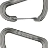Sea To Summit Buckles & Straps-Large Accessory Carabiners - 2pcs - Grey