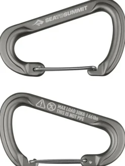 Sea To Summit Buckles & Straps-Large Accessory Carabiners - 2pcs - Grey