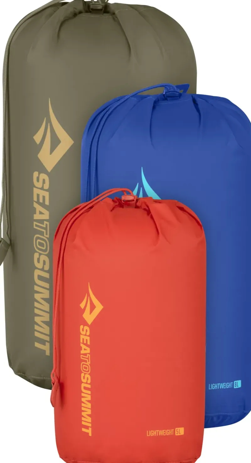 Sea To Summit Stuffsacks-Lightweight Stuff Sack Set - 5L 8L 13L