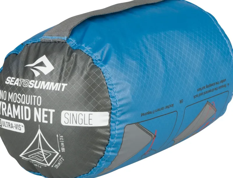 Sea To Summit Mosquito Nets & Insect Repellents-Nano Mosquito Pyramid Net - Single