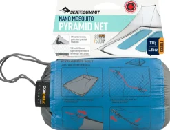 Sea To Summit Mosquito Nets & Insect Repellents-Nano Mosquito Pyramid Net - Double
