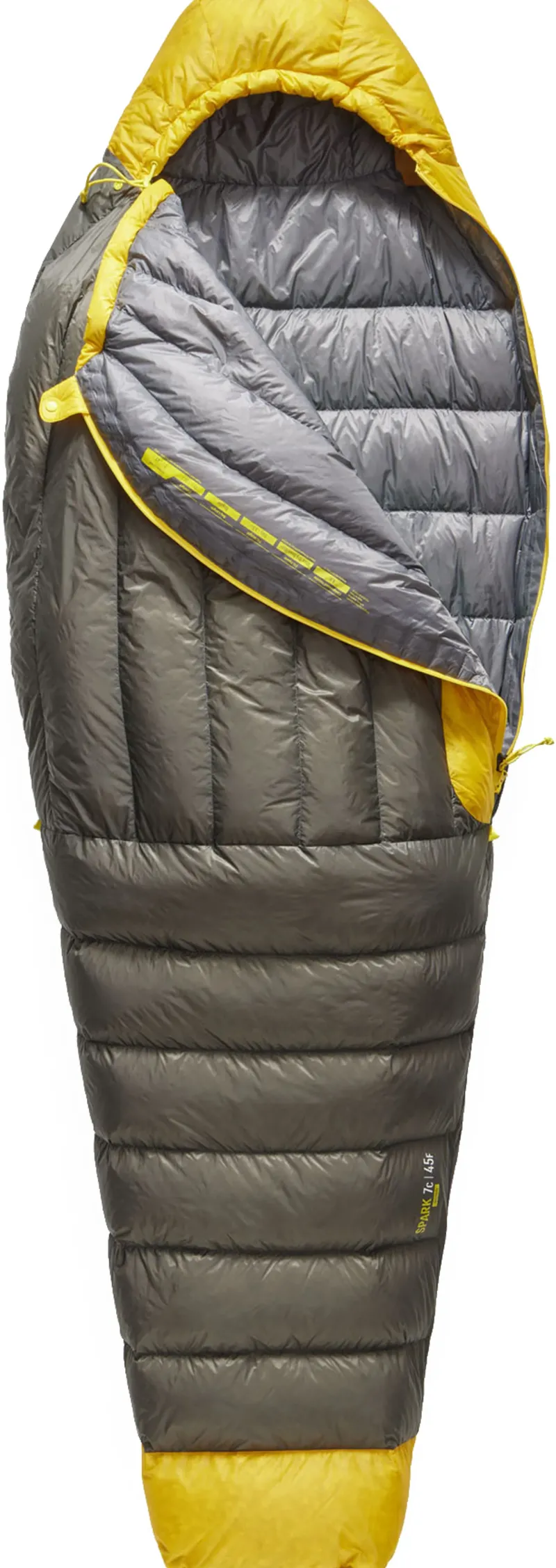 Sea To Summit Backpacking & Lightweight Sleeping Bags-Spark 7C Down Sleeping Bag - Regular