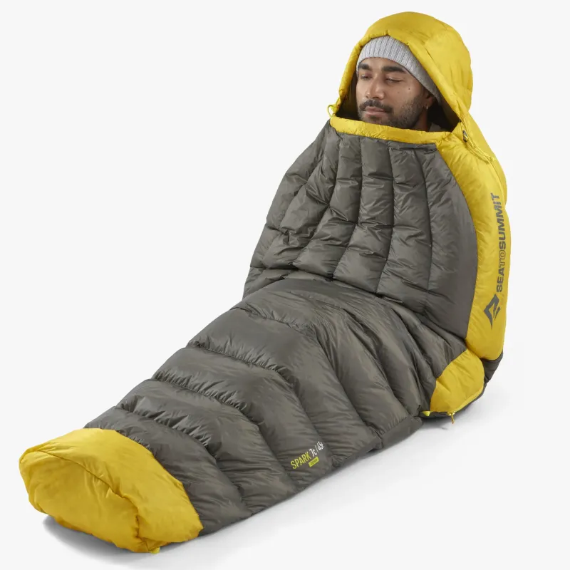 Sea To Summit Backpacking & Lightweight Sleeping Bags-Spark 7C Down Sleeping Bag - Regular