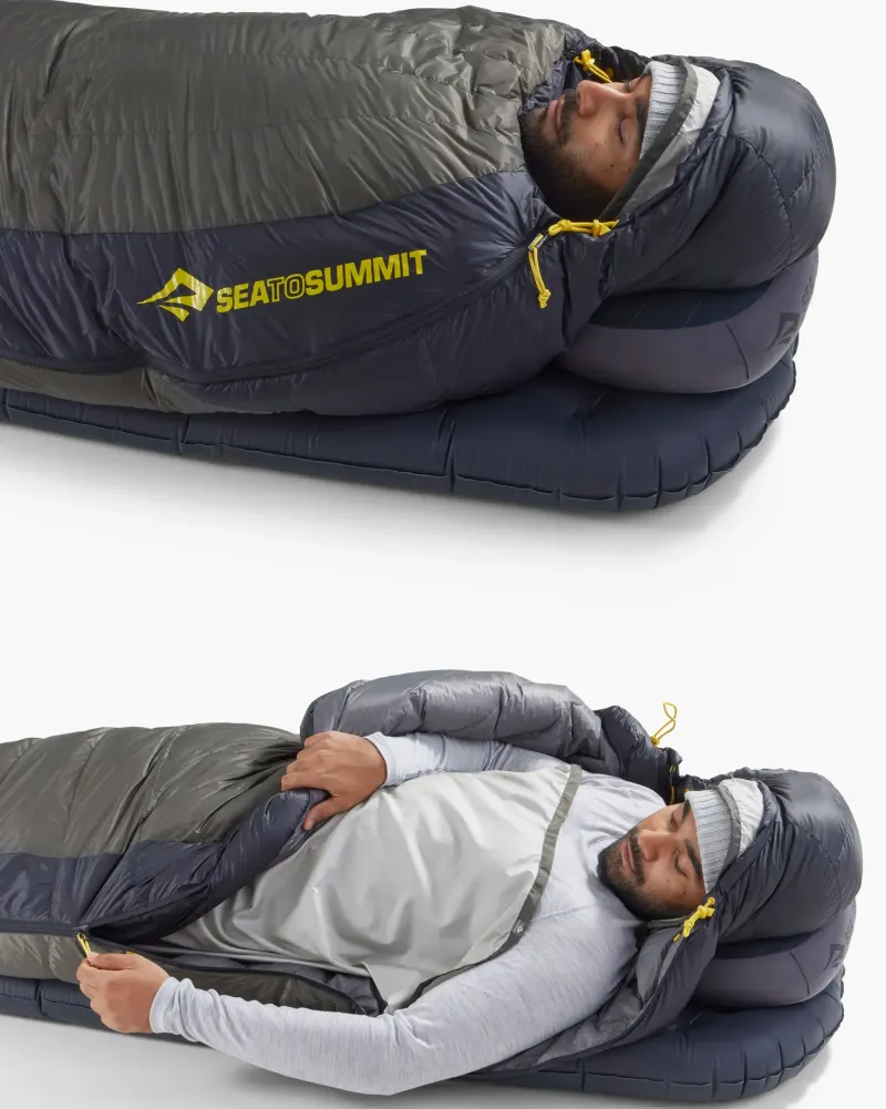 Sea To Summit Backpacking & Lightweight Sleeping Bags-Spark Pro -1C Down Sleeping Bag - Long