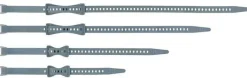 Sea To Summit Buckles & Straps-Stretch-Loc Set - All Sizes x 20mm - 4 Pack - Dusk