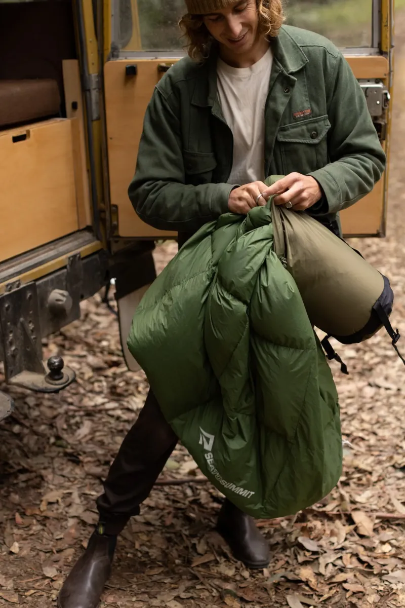 Sea To Summit Backpacking & Lightweight Sleeping Bags-Tanami 7C Down Comforter - Queen