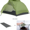 Sea To Summit Backpacking & Lightweight Tents-Telos TR2 PLUS Tent Package - Green