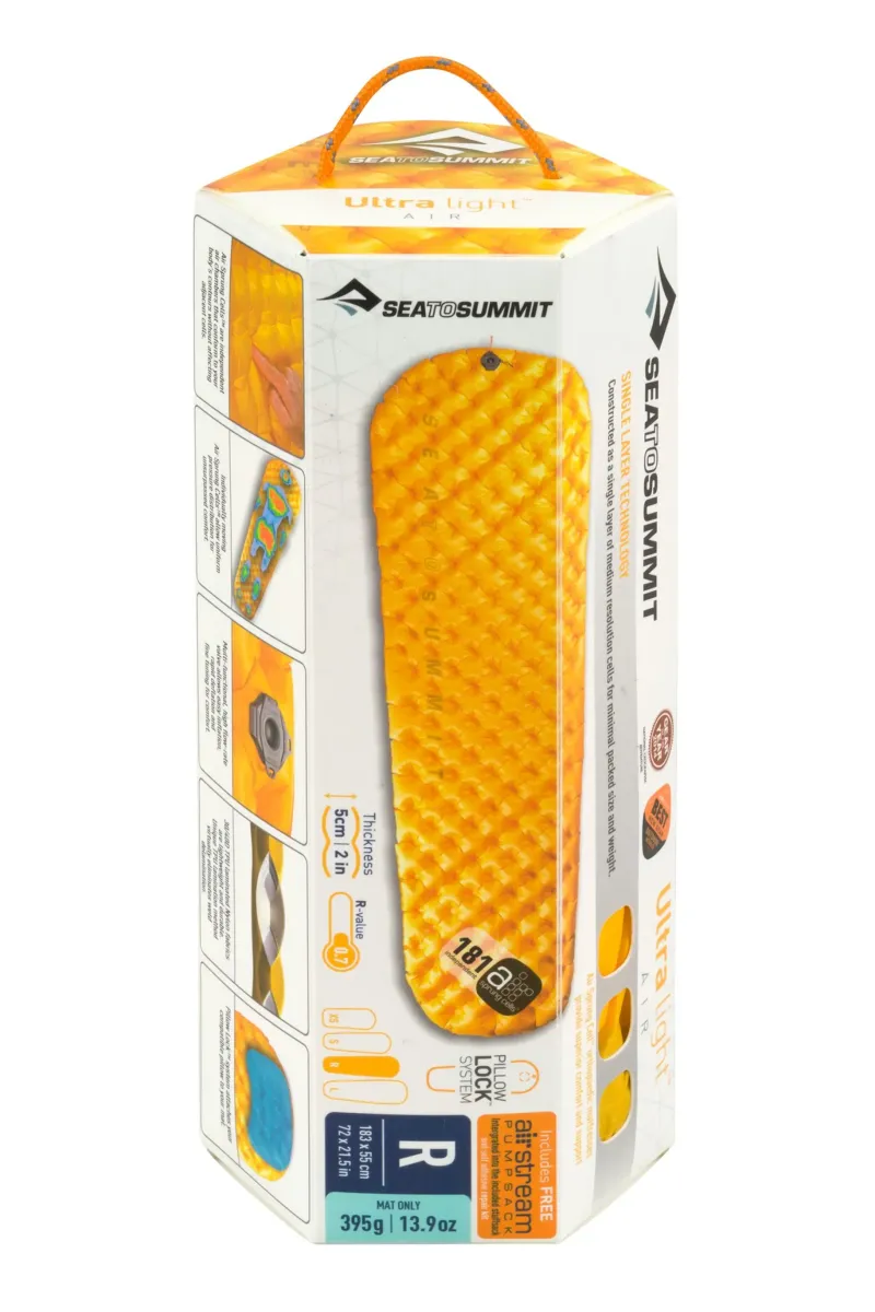 Sea To Summit Backpacking & Lightweight Sleeping Mats-UltraLight ASC Mat - Regular