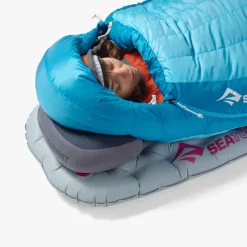 Sea To Summit Backpacking & Lightweight Sleeping Bags-Womens Trek -1C Down Sleeping Bag - Long