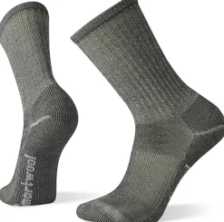 Smartwool Socks|Socks-Mens Classic Hike Light Cushion Crew Socks - Light Gray