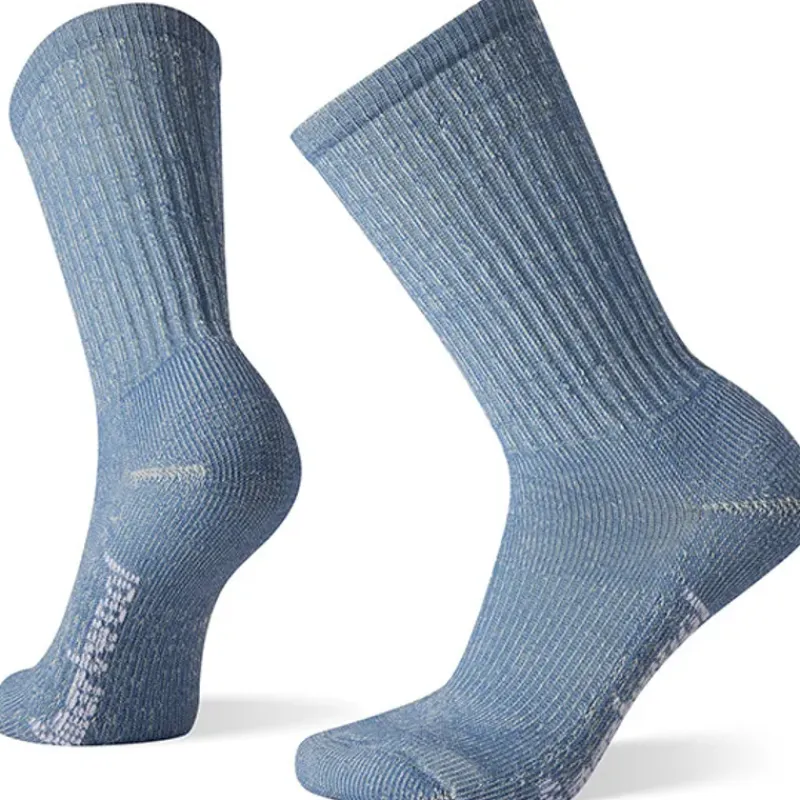 Smartwool Socks|Socks-Womens Classic Hike Light Cushion Crew Socks - Mist Blue