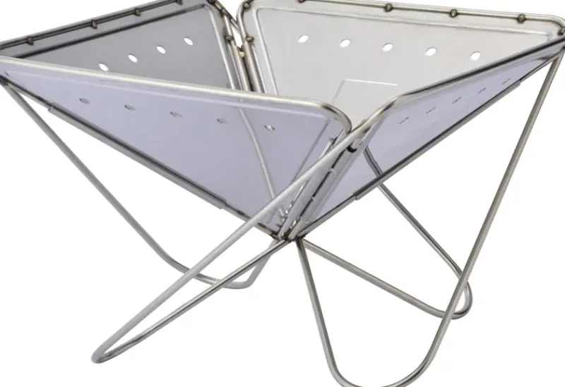 Snowpeak Family & Group Stoves-Snow Peak Pack and Carry Fireplace - L