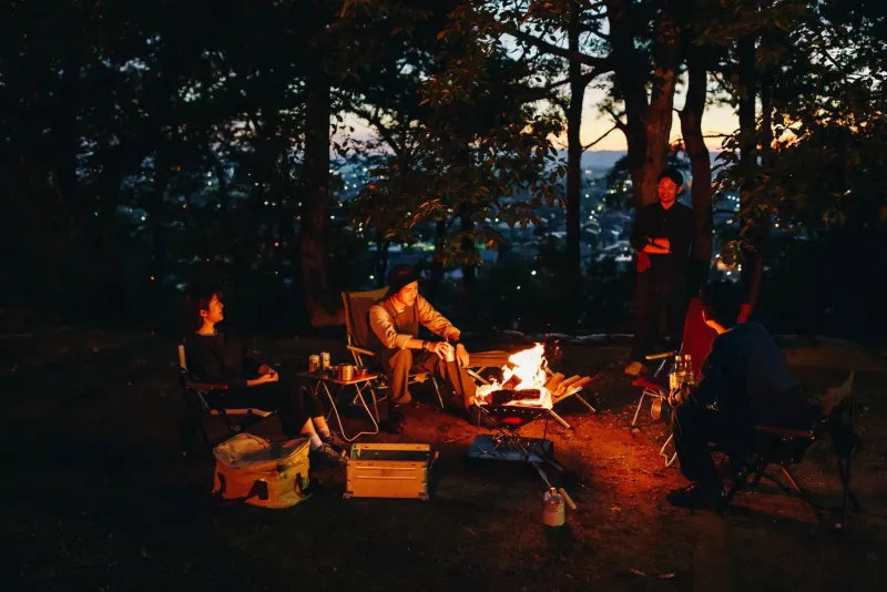 Snowpeak Family & Group Stoves-Snow Peak Pack and Carry Fireplace - L