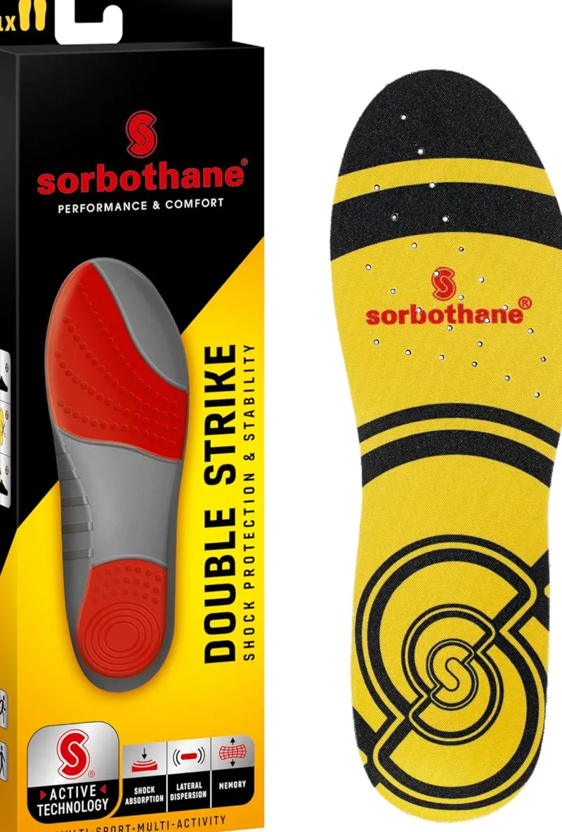 Sorbothane Footbeds & Insoles-Double Strike Exercise Protect Insoles