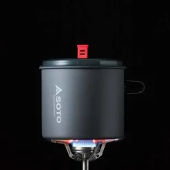 Soto Lightweight Stoves-New River Pot and Amicus Stove Combo