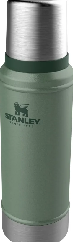 Stanley Coffee Mugs & Flasks-Legendary Classic Bottle - 0.75L - Hammertone Green