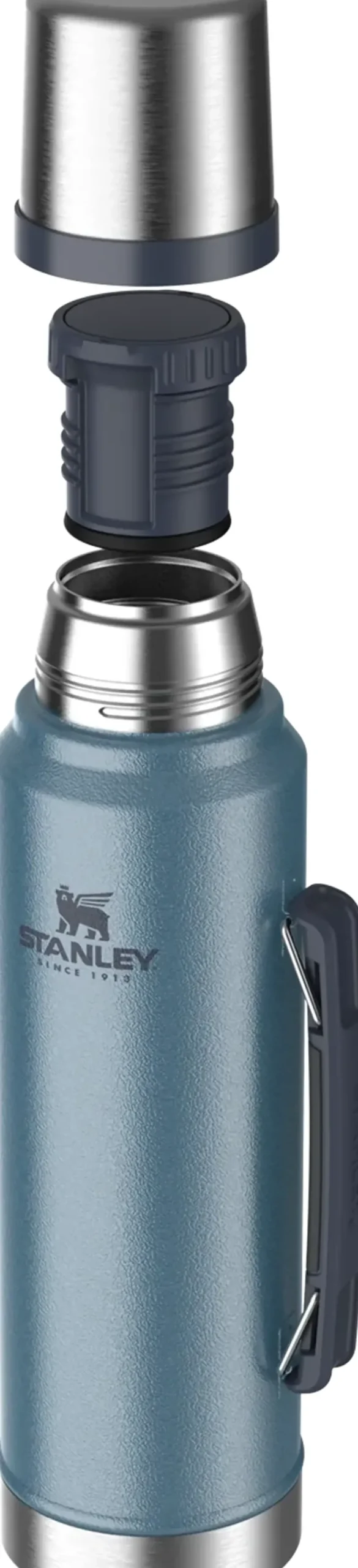 Stanley Coffee Mugs & Flasks-Legendary Classic Bottle - 1.0L - Hammertone Lake